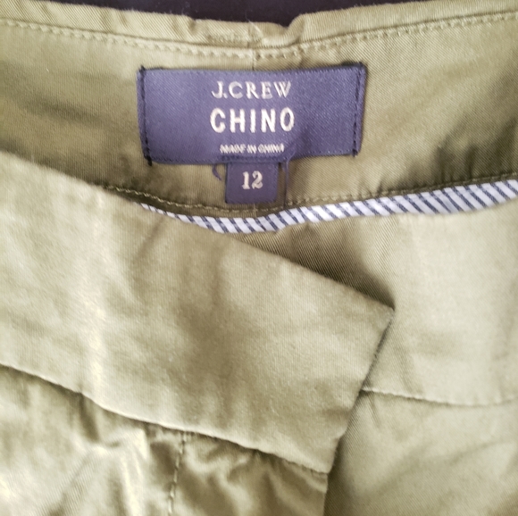 J Crew Chino Shorts Size 12 - Picture 2 of 3